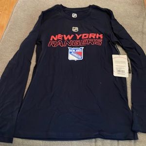New York Rangers NHL hockey long sleeve tee